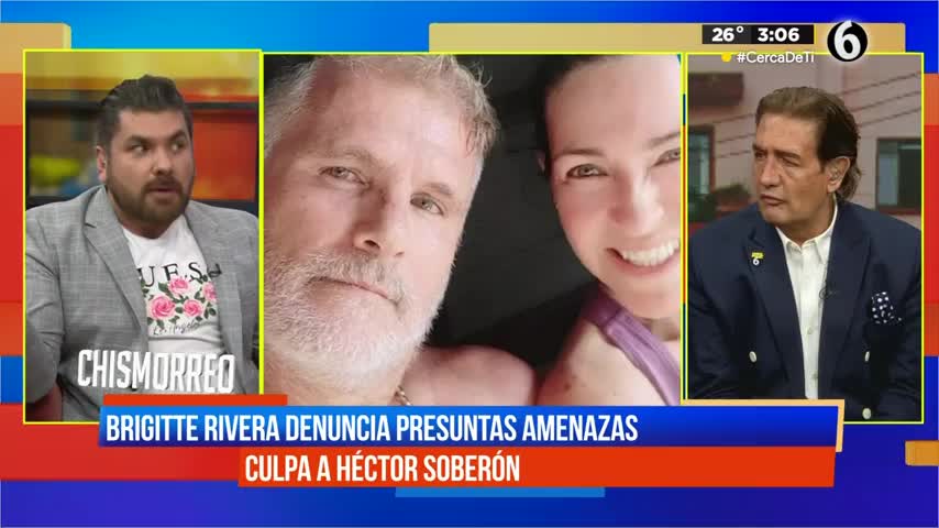 H Ctor Sober N Es Acusado De Amenazar A Brigitte Rivera