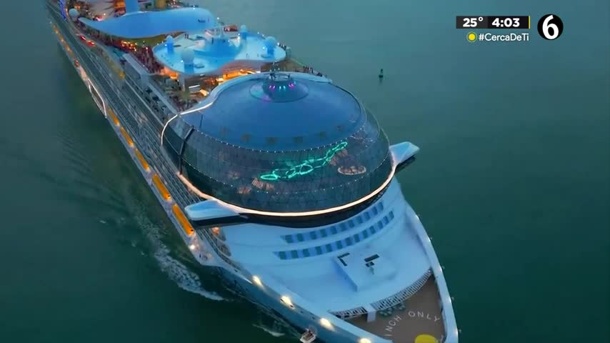 Este Es El Crucero Más Grande Del Mundo