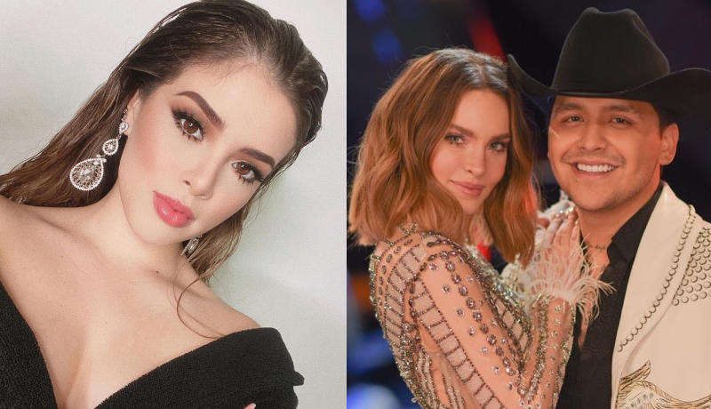 Ex novia de Christian Nodal responde ante las comparaciones con Belinda